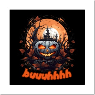 Buuhhhh-Halloween Haunt Posters and Art